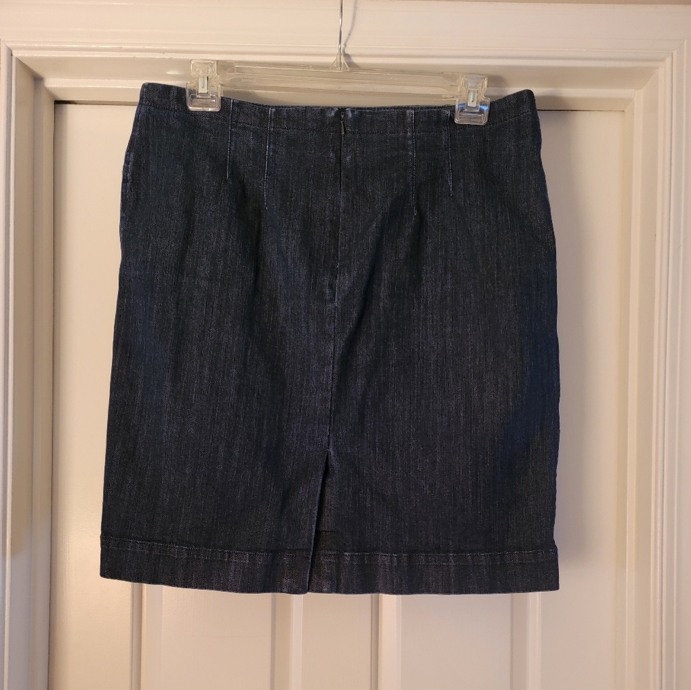 Anne Klein Denim Skirt - Size 16 - EUC - Picture 2 of 4